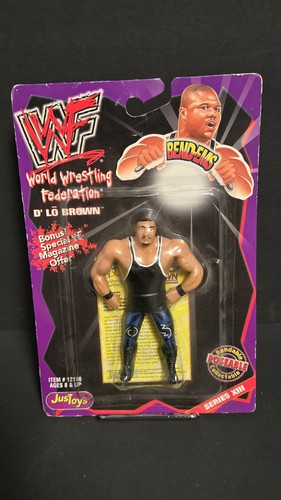 WWF BEND-EMS D' LO BROWN WRESTLING FIGURE 2000 JUS...