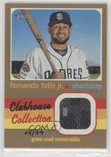 2020 Topps Heritage Clubhouse Collection Relics Gold 4/99 Fernando Tatis Jr 0fo5