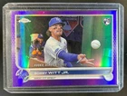 2022 Topps Chrome Update Bobby Witt Jr. RC Purple Refractor #USC176 Royals