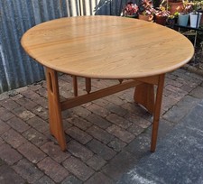 Ercol Gateleg Table Light Ash Wood