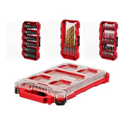 Milwaukee 48-32-5162 SHOCKWAVE Impact Duty 60PC Drill, Drive & Fasten Set