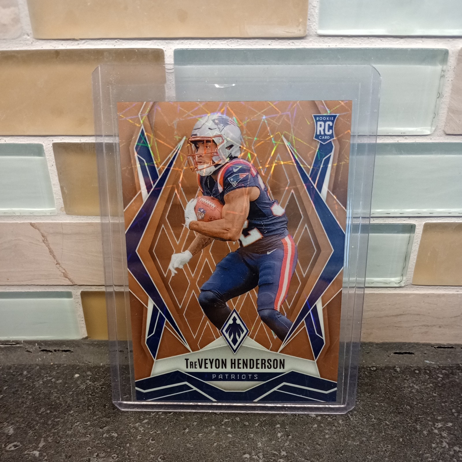 2025 Phoenix TreVeyon Henderson RC Bronze Seismic 12/15 #187 Patriots