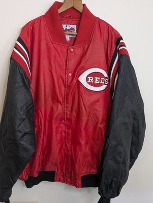 Majestic MLB Cincinnati Reds Varsity Bomberjacke Herren XL Vintage Baseball
