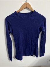 Mountain Warehouse Extreme Merino Base Layer Crew Neck Purple Size US 4