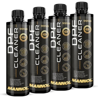 4x 400ml MANNOL DPF CLEANER PARTIKELFILTER REINIGER ZUSATZ
