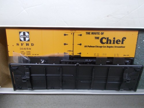 MODELO INTERMOUNTAIN / LONGS ~ COCHE FRIGORÍFICO SANTA FE (JEFE) # 31659 ~ KIT ~ ESCALA HO | Zustand: New