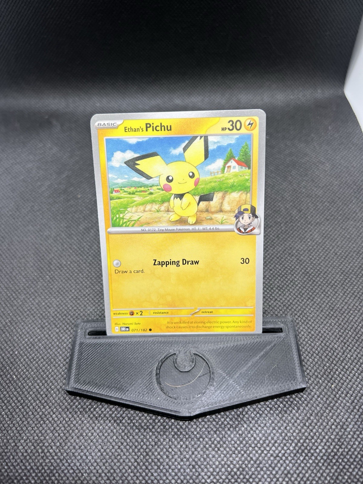Ethan's Pichu Common Pokémon TCG Destined Rivals 71/182
