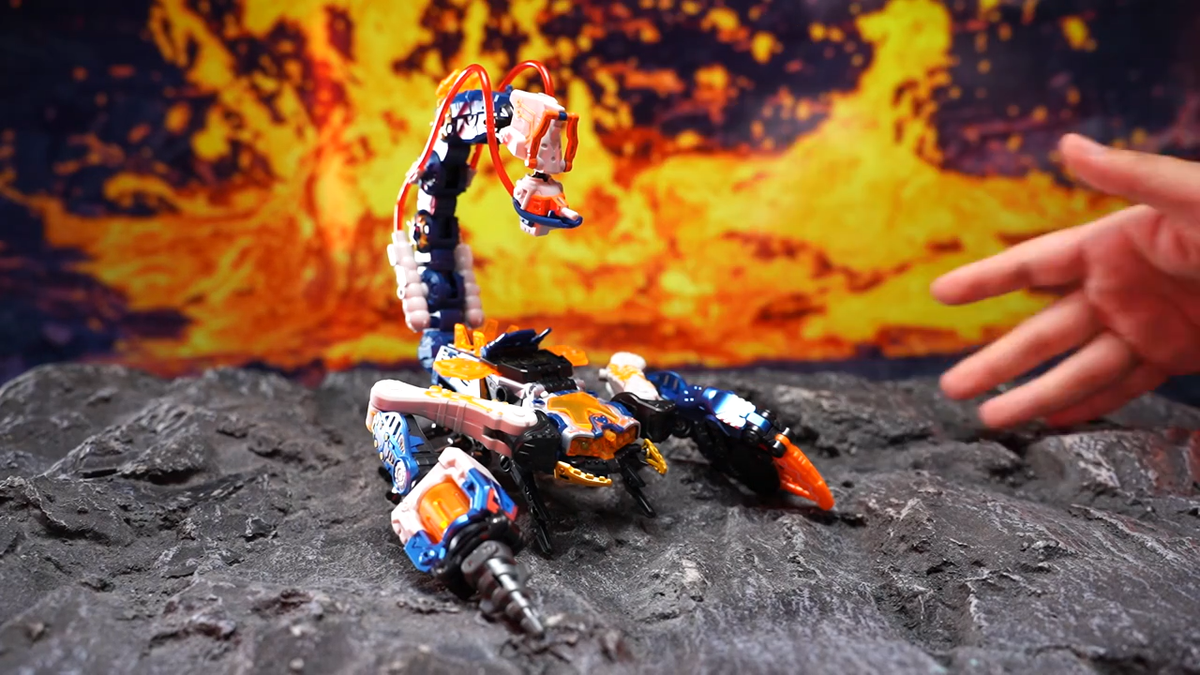 52TOYS BEASTBOX BB-60 Hurrican Scorpion Transform Mecha Beast