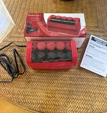Remington H-1015 Compact Ceramic Hot Rollers Set 10 Rollers 1 1.25 NIB Travel