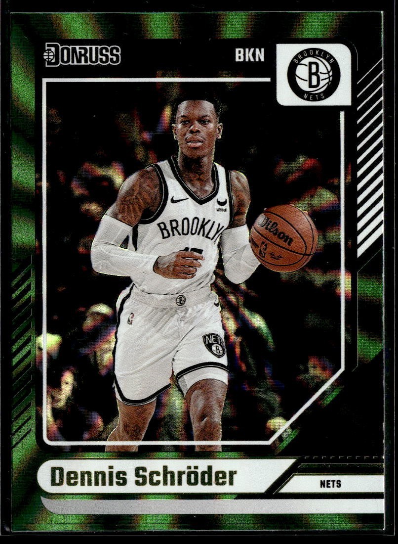 2024-25 Panini Donruss Basketball Holo Green Laser #152 Dennis