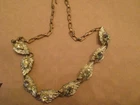 Estate necklace vintage Costume Jewelry Rhinestones