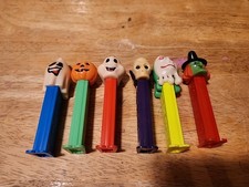 Vintage 90s Halloween Pez Dispensers Lot Of 6