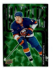 2025-26 Mathew Barzal Upper Deck Dazzlers Green - New York Islanders