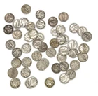 Roll of 50 1928-S Mercury Dimes VF-XF $5 FV 90% Silver San Francisco Mint Coins