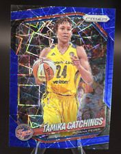 Tamika Catchings 2025 Panini Prizm WNBA #60 Blue Velocity