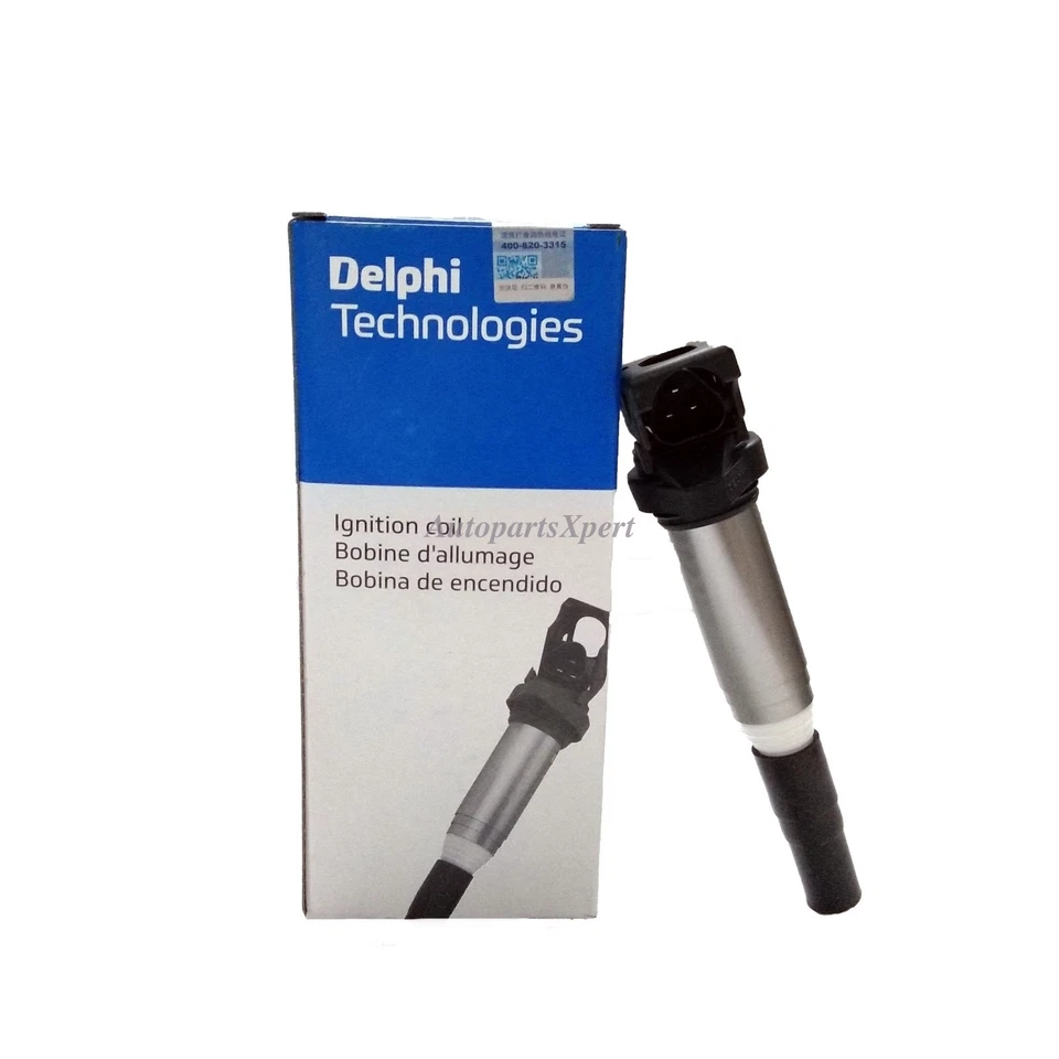 12138657273 6 pcs OEM Delphi Ignition Coils for BMW 335i 2007-2010 X3 2007-2012 - Image 2 of 4