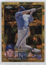 2023 Topps Chrome Sapphire Edition Gold 19/50 Nate Eaton #557 0gn3