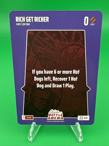 2026 Bo Jackson Battle Arena Rich Get Richer SSP Play Card PL-16