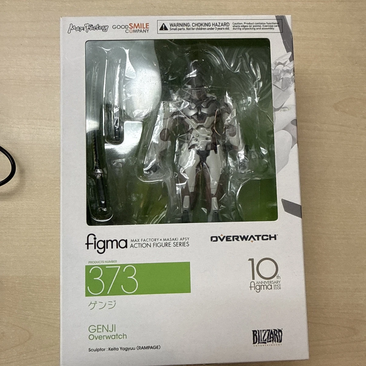figma 373 ゲンジ Overwatch Max Factory FIGMA 373 Genji Overwatch Good Smile Company NIB US