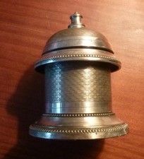 Sonnette de table ou d'hotel métal argenté Boulenger,  très bon état 