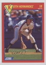1989 Score 100 Hottest Players Box Set Keith Hernandez #23 0it8