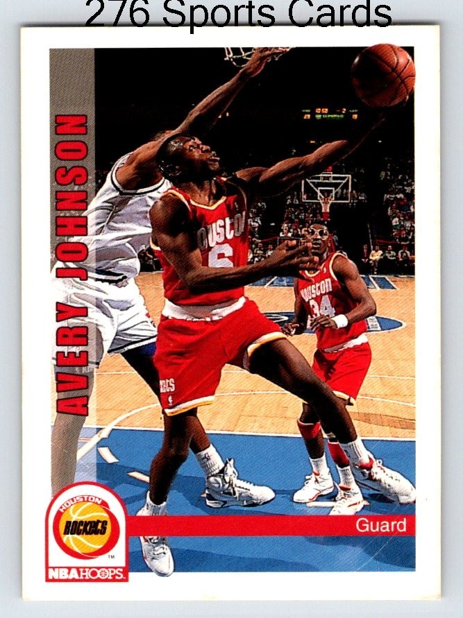 1992-93 NBA Hoops - Avery Johnson #82