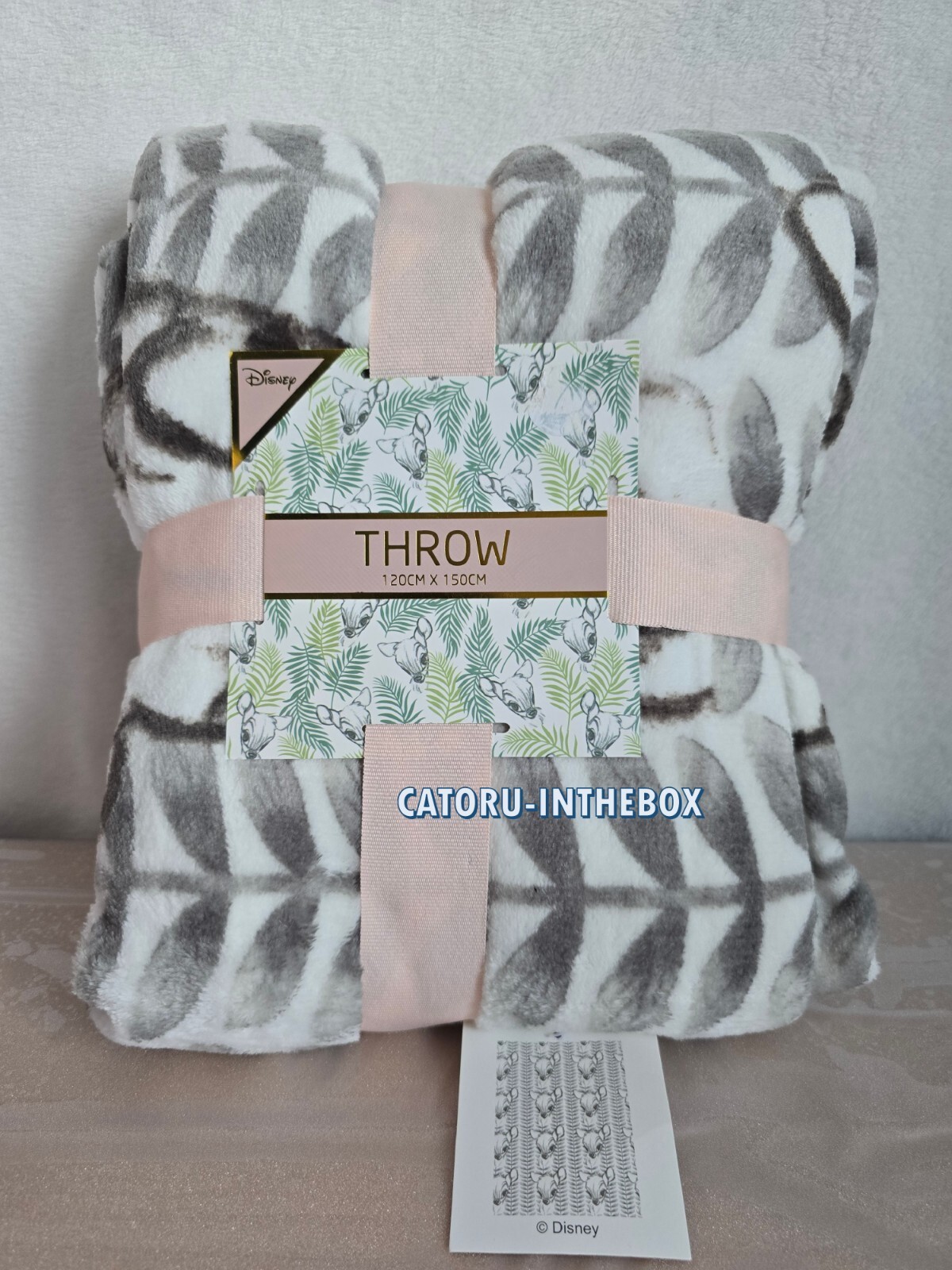 Plaid Disney Bambi idée cadeau de naissance ou anniversaire