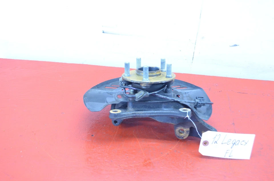 10-14 SUBARU LEGACY AWD DELANTERO IZQUIERDO CONDUCTOR HUSILLO NUDILLO BUJE COJINETE OEM Foto 2 de 4