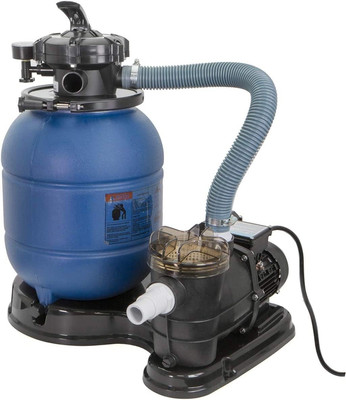 Xtremepowerus 13'' Sand Filter 3/4HP Pool Pump Max 2,400 GPH High-Flow for above 
