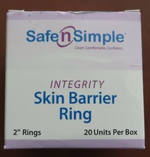SAFE N SIMPLE INTEGRITY SKIN BARRIER RING - 2 INCH - 20 COUNT BOX - SNS68002 