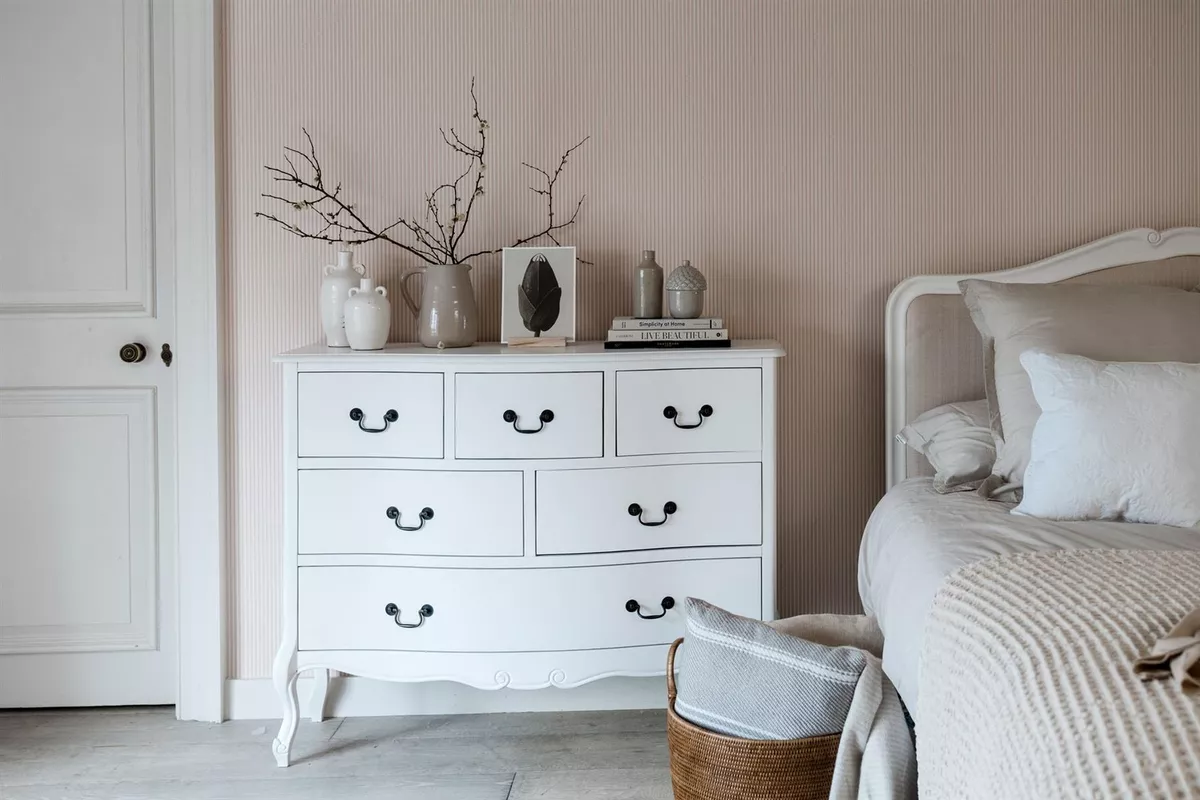 French grey chest of drawers outlet