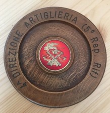 Medaglia CREST 4^ Direzione Artiglieria (5° Rep. Rif)  Leone di San Marco