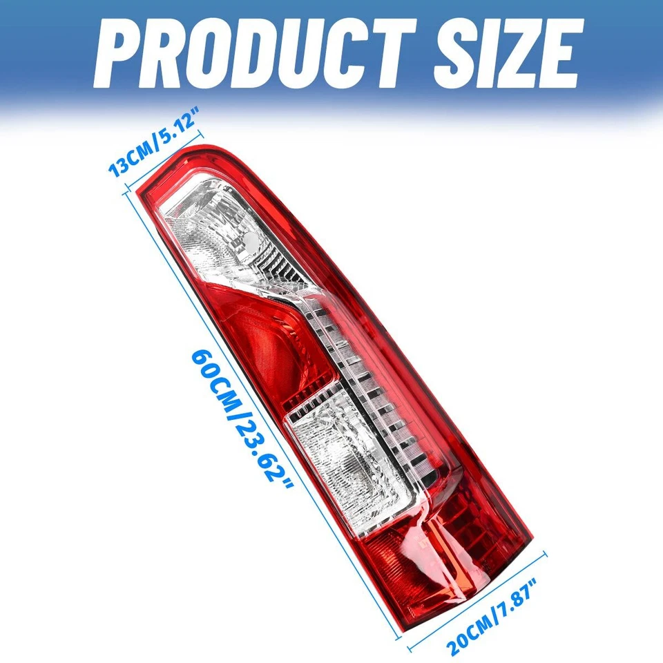 Right Side Brake Tail Light Rear Lamp For Renault Master FV Van X62 2011~2019 AU - image 3 of 4