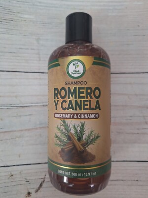 Shampoo de Romero y Canela 16.9oz Rosemary & Cinnamon