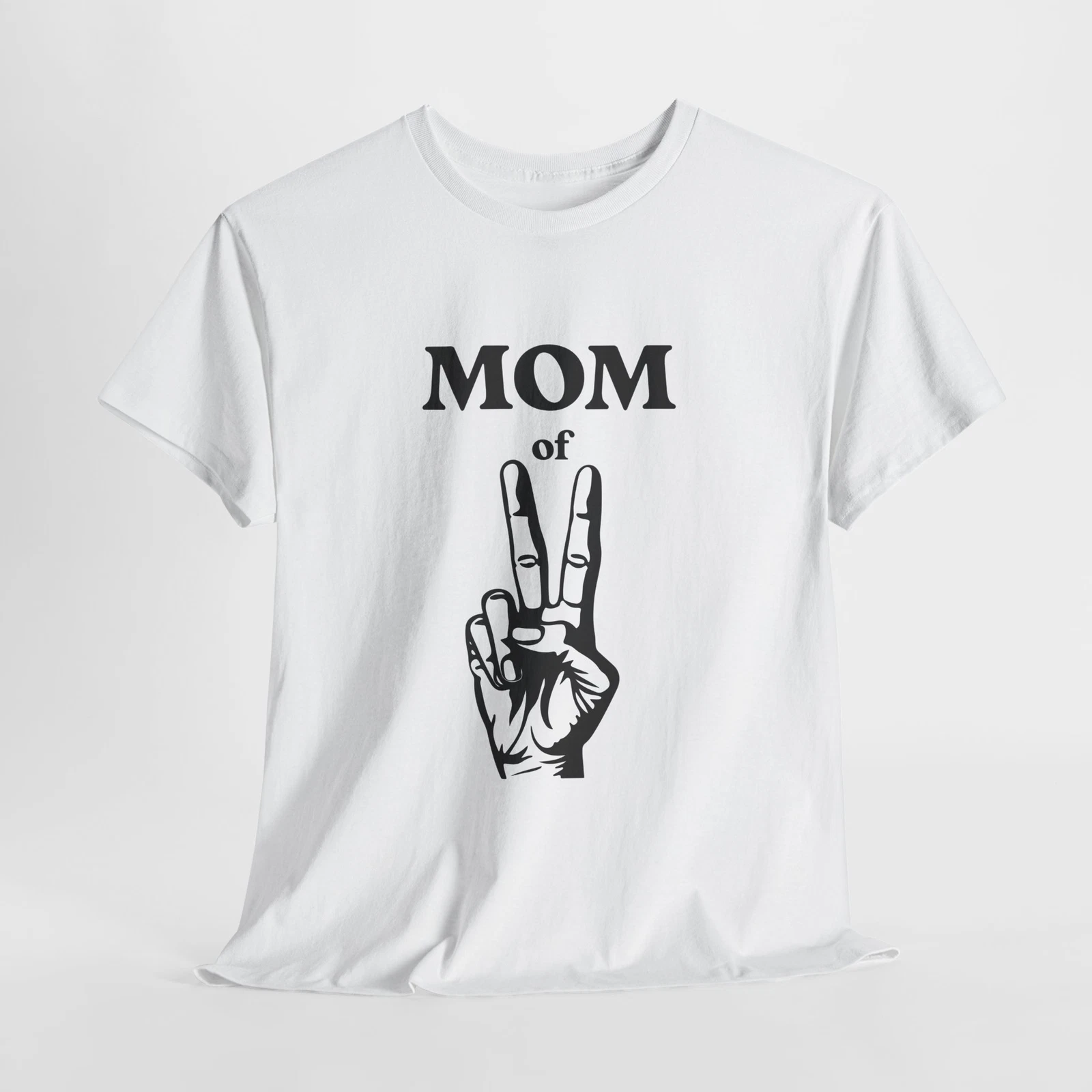 Mom of Two Unisex Graphic T-shirt, Mother's Day Clothing, Mom Gift Shirt
Opens in a new window or ta