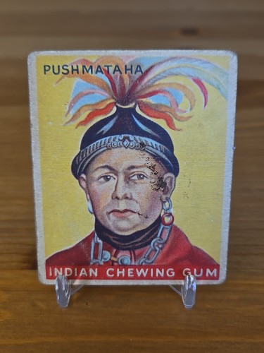 1933 Goudey Indian Gum # 97 Pushmataha - Picture 6 of 6