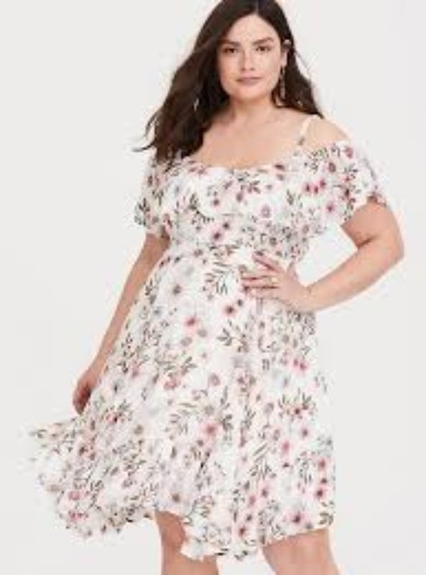 torrid white dresses