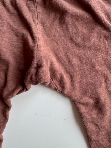 Kids' MINI MIOCHE Brown Cotton Jersey Mod Joggers Sweatpants, Size 9/10 - Picture 8 of 12