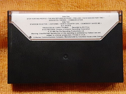 PETE TOWNSHEND--ALL THE BEST COWBOYS HAVE CHINESE EYES-1982-RARE-CASSETTE-C10 - Picture 2 of 6