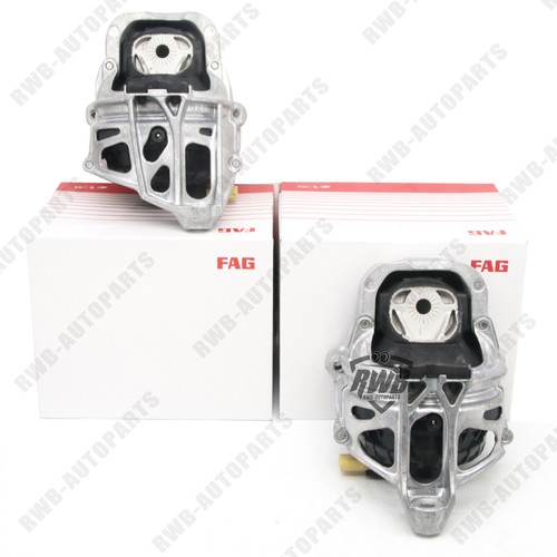 Pair of L&R Engine Mounts FAG For Audi A6 A7 A8 Quattro Q7 VW Touareg (CR7) 3.0L