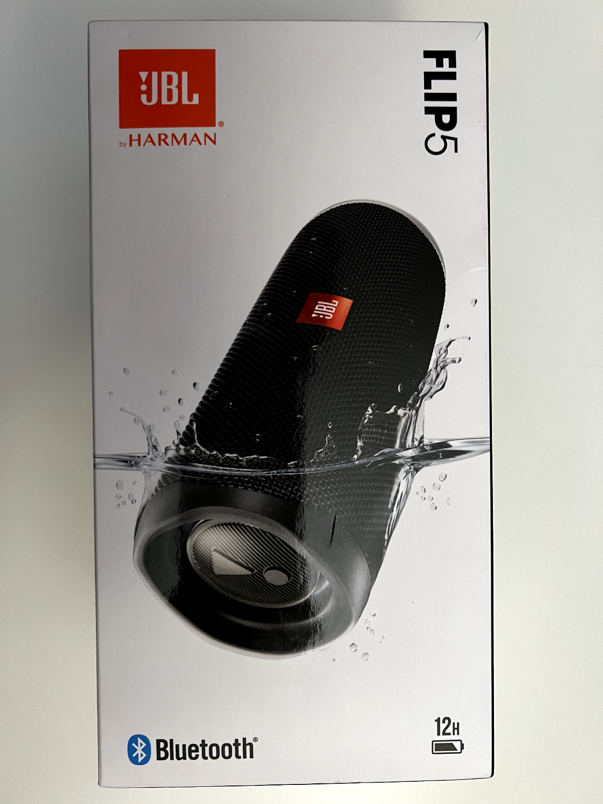 JBL Flip 5 Portable Waterproof Speaker - Black-image