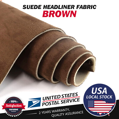 Suede Headliner Foam Fabric Upholstery Roof Liner Repair Replacement Renovation