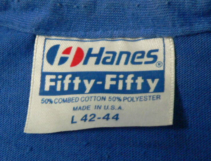 Vtg 80s T SHIRT SzL 1983 