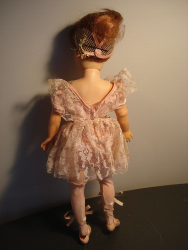 Vintage Horseman Ballerina 19" Red Head Doll - Picture 2 of 9