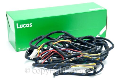 Wiring Harness, BSA B31 B33 M20 M21 Rigid & Plunger, Genuine Lucas - Picture 1 of 4