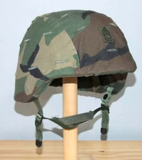 1980s PASGT Helmet, 88/89 Unicor M-6 w/ 1988 Woodland Cover