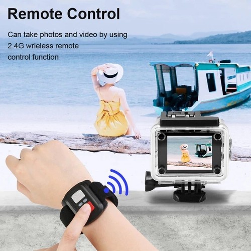 2"Sport Action Camera APP Cam Video Recorder Camcorder Remote Waterproof Wifi 4K - Picture 3 of 22