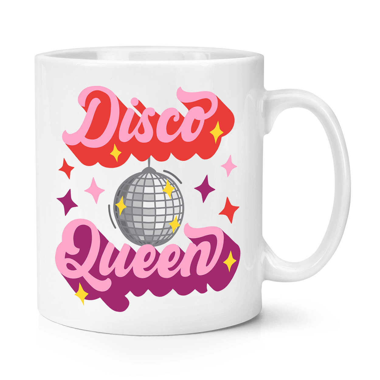 Disco Queen 10oz Mug Cup Dancer Ballet Disco Ball Gay LGBTQ Pride Queer Lesbian