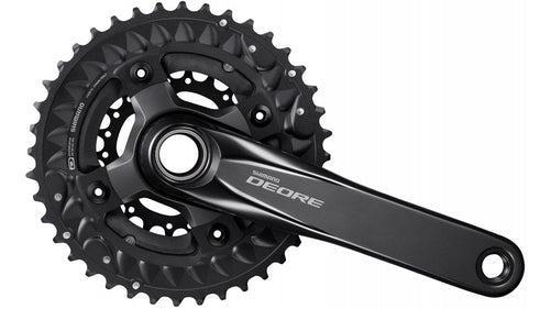 SHIMANO Deore FC M6000-3 Crankset 3 x 10SP Hollowtech II Black 170mm 22/30/40T