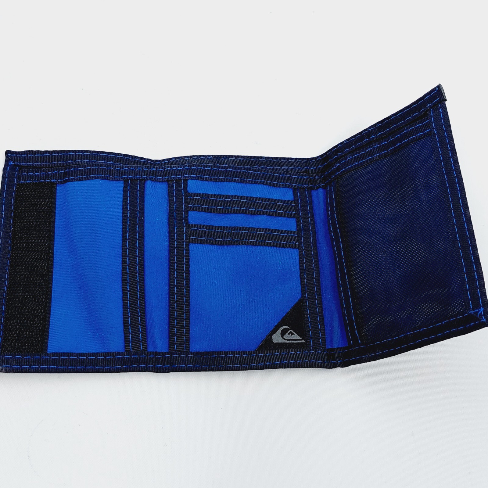 Quiksilver Trifold Wallet Blue Mens Boys Teen Surfwear Tri Fold Beach